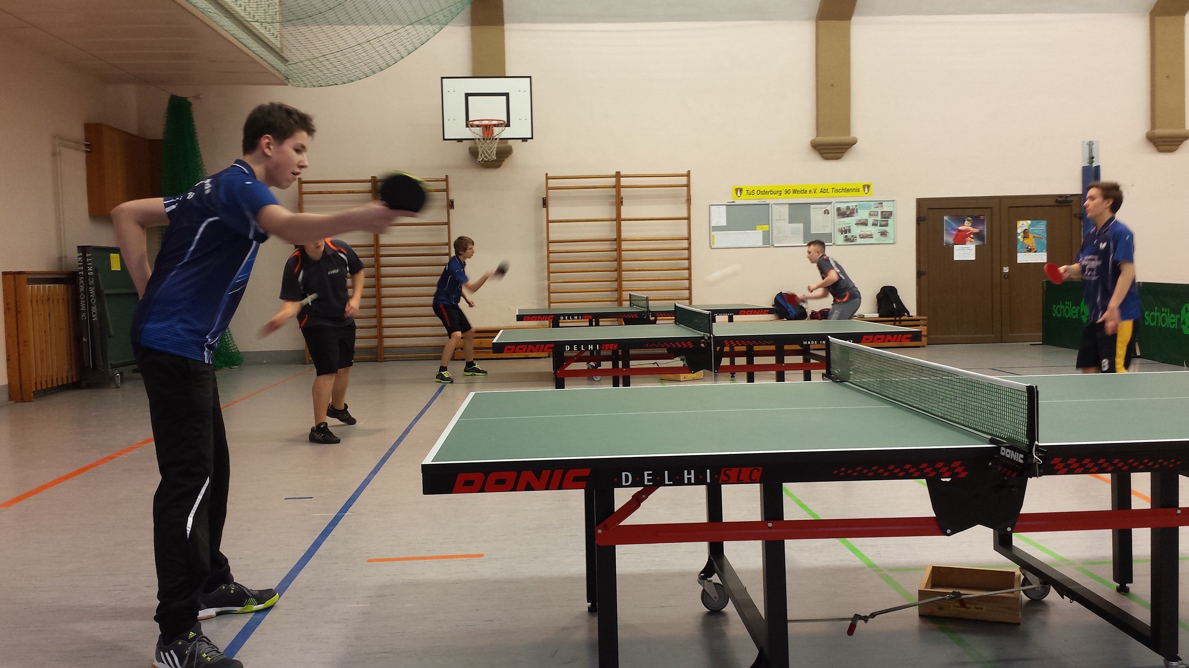 Der TSV Nachwuchs zu Gast bei Weida.